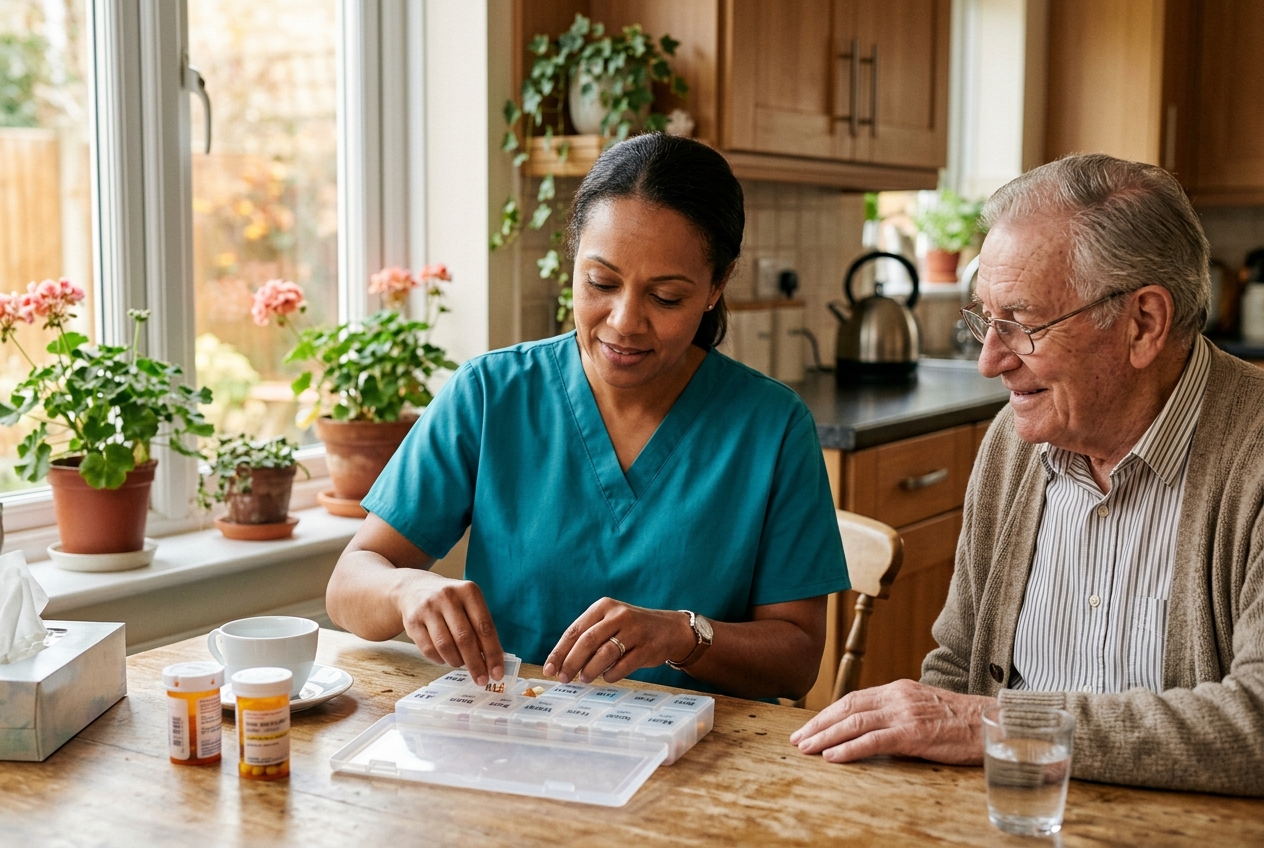 Careful medication organization